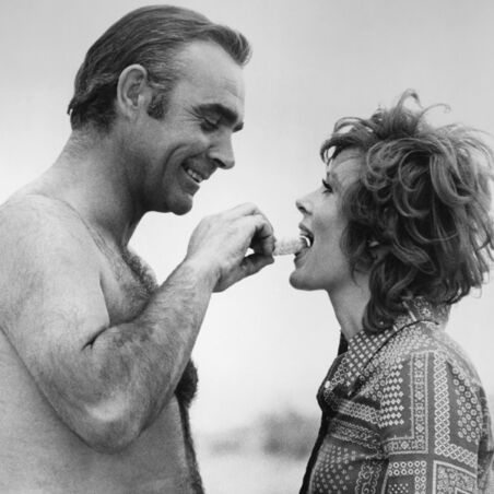 Sean Connery + Jill St. John