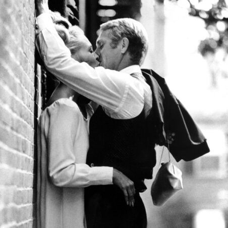 Faye Dunaway + Steve McQueen