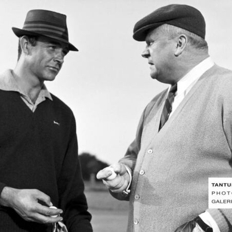 Golf mit Sean Connery und Gert Froebe