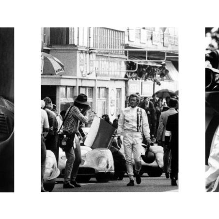 Collage Steve McQueen "Le Mans"