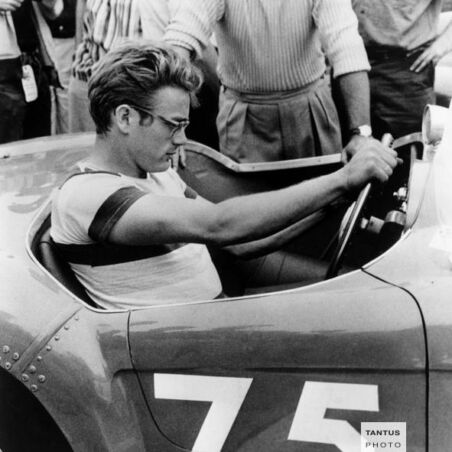 James Dean in Racecar